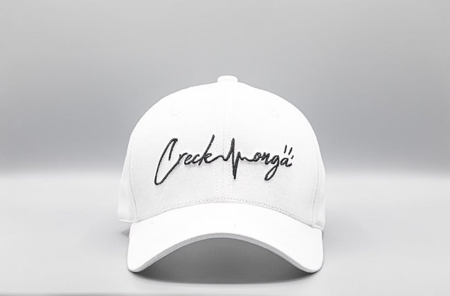 CASQUETTE EN COTON À BRODERIE CREKMONGA SUR LE DEVANT