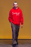 SWEAT-SHIRT À CAPUCHE OVERSIZE UNISEXE EN POLYESTER IMPRIMÉ CREKMONGA PARIS