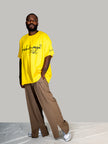 T-SHIRT OVERSIZE EN COTON IMPRIMÉ LOGO CREKMONGA PARIS