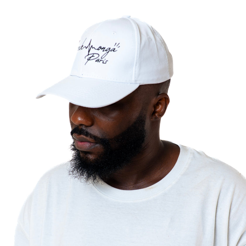 CASQUETTE EN COTON À BRODERIE CREKMONGA PARIS SUR LE DEVANT
