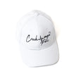 CASQUETTE EN COTON À BRODERIE CREKMONGA PARIS SUR LE DEVANT